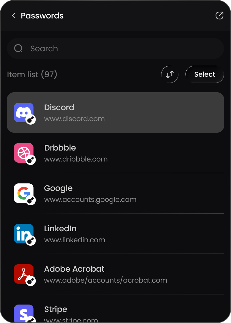 SecPath browser extension with Password Vault